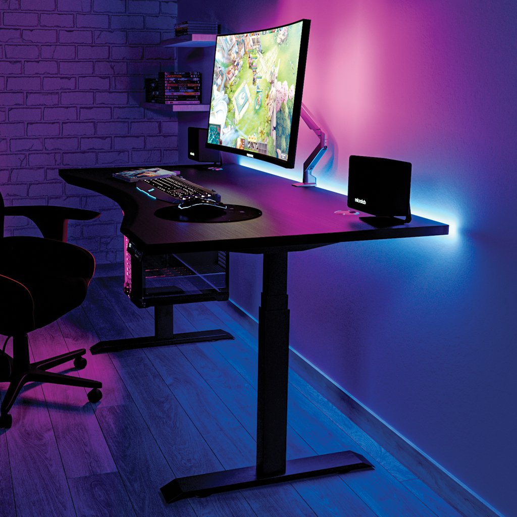 Desky sit stand gaming desk